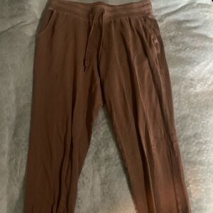 Brown Old Navy sweatpants